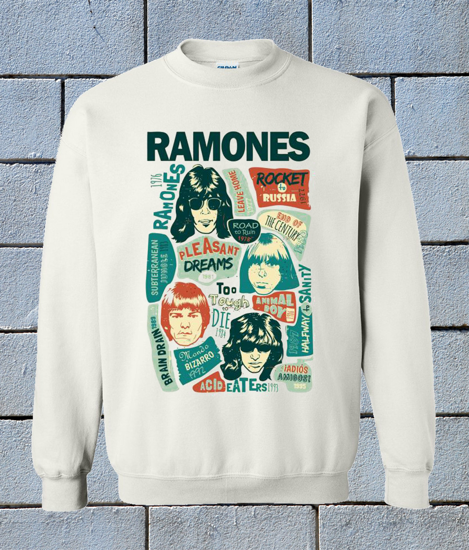 h&m ramones sweatshirt