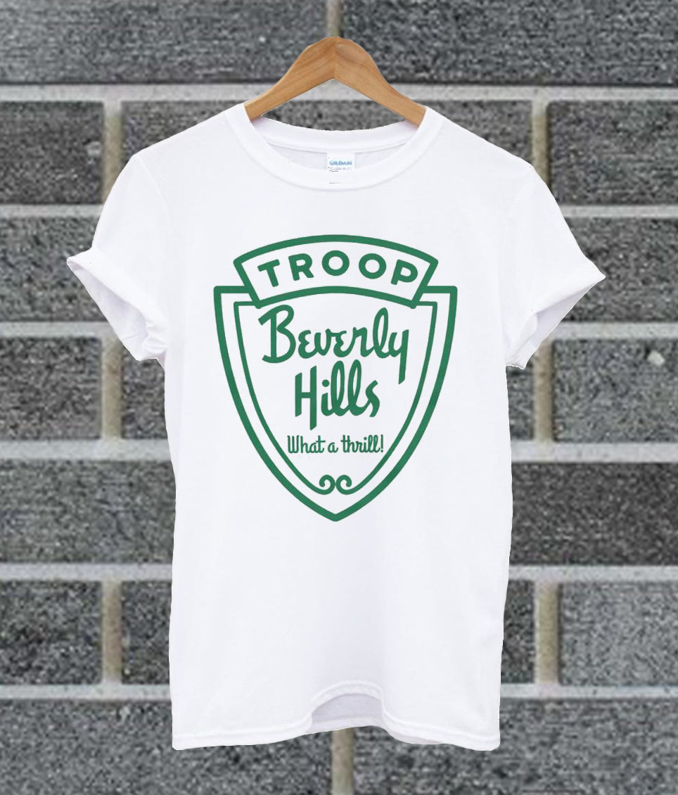 troop beverly hills tee shirt