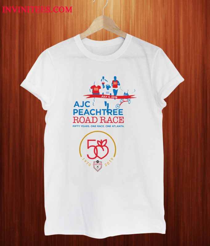 peachtree road race shirt 2020