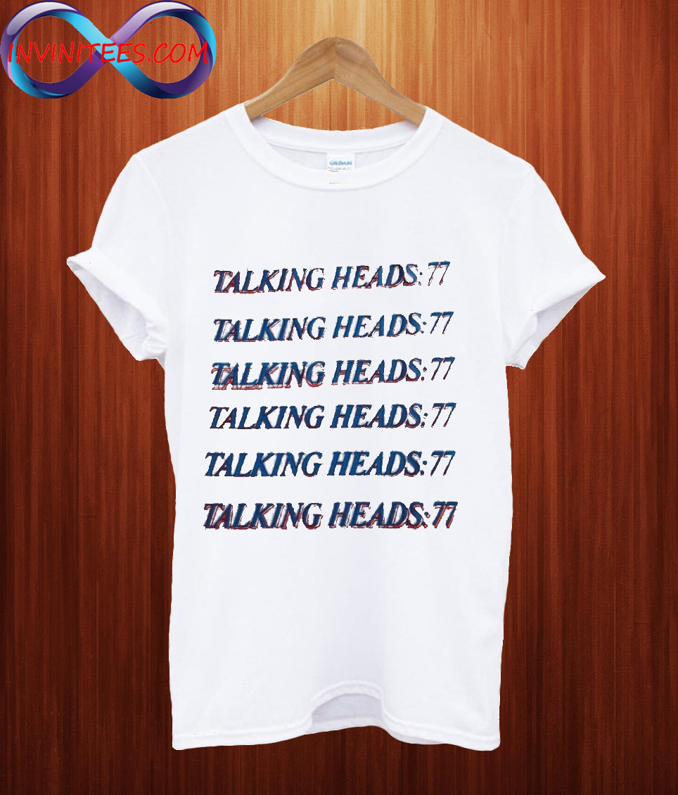 talking heads t shirt vintage