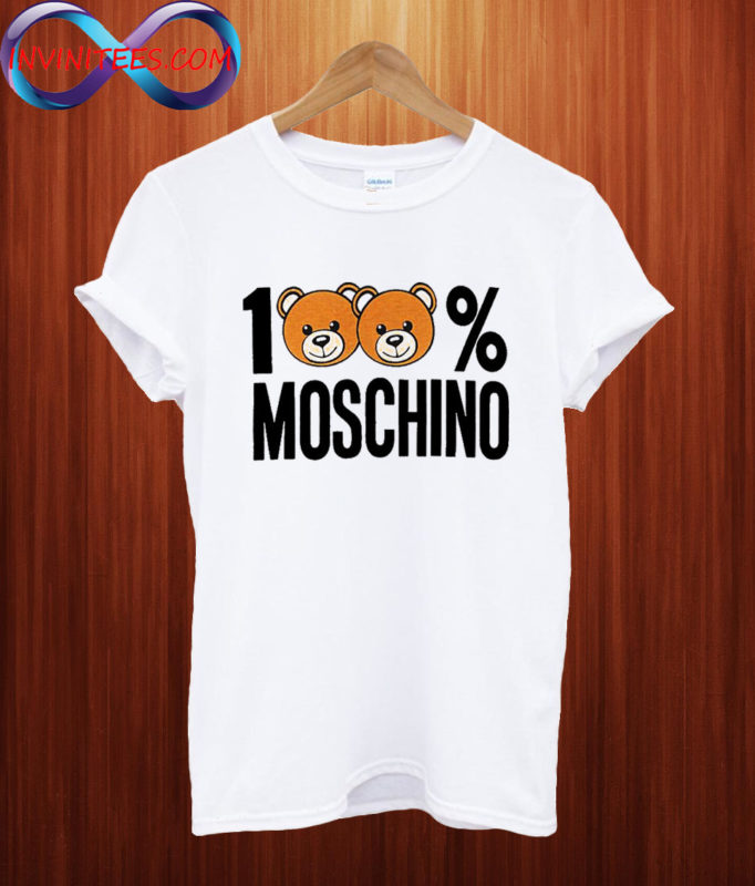 amazing good quality adult beautiful 100% Moschino T shirt